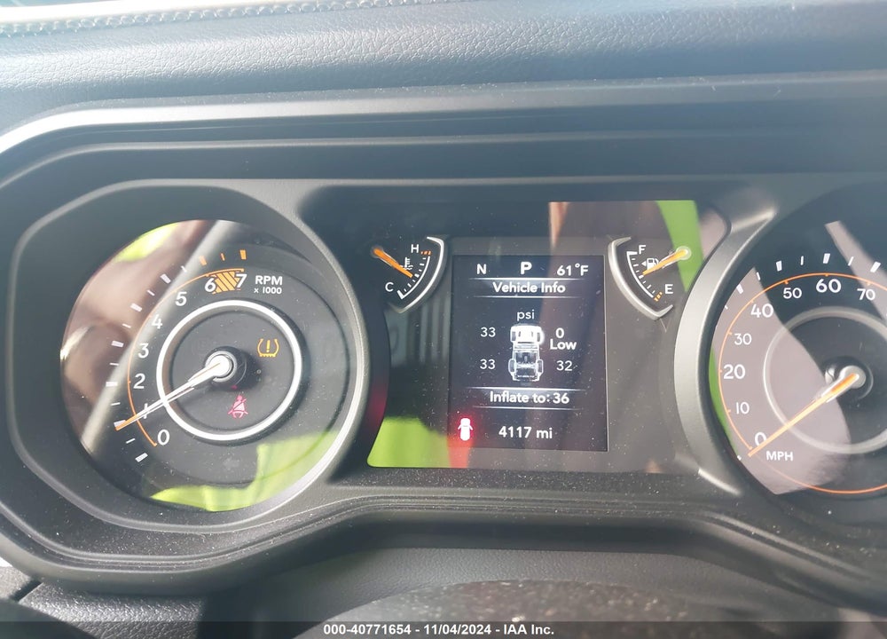 2024 JEEP WRANGLER 4-DOOR SPORT 4X4 VIN: 1C4PJXDG9RW332007