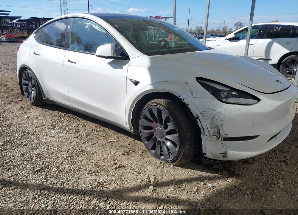 2024 TESLA MODEL Y PERFORMANCE DUAL MOTOR ALL-WHEEL DRIVE VIN: 7SAYGDEF7RF036501