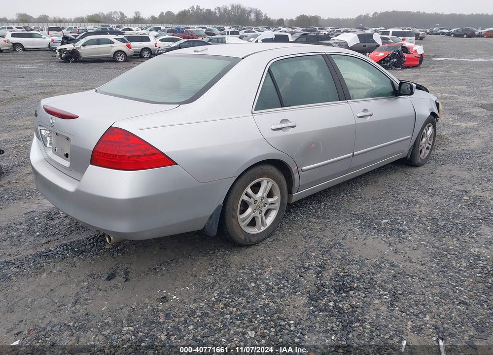 2006 HONDA ACCORD 2.4 EX VIN: 1HGCM56866A132163