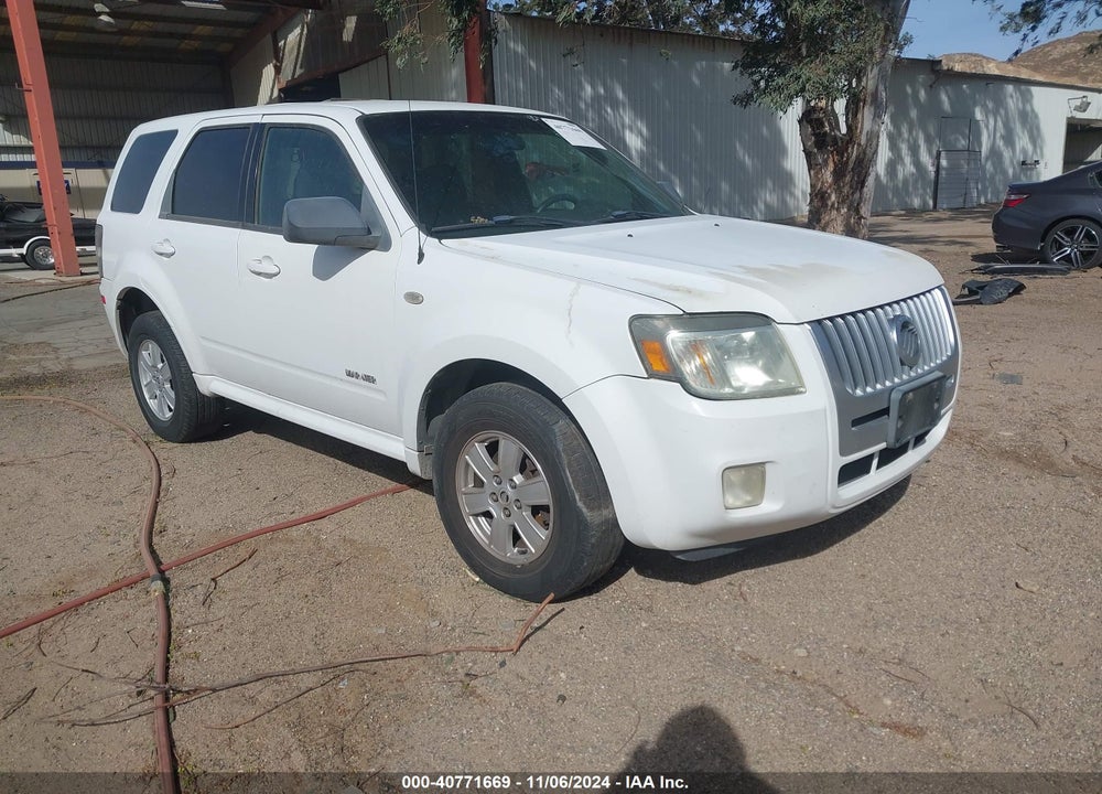 2008 MERCURY MARINER V6 VIN: 4M2CU81148KJ15721