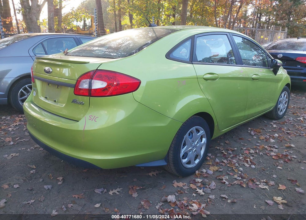 2013 FORD FIESTA SE VIN: 3FADP4BJ9DM158226