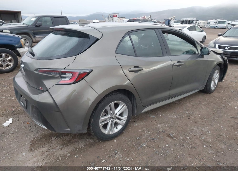 2020 TOYOTA COROLLA SE VIN: JTND4RBE0L3097055