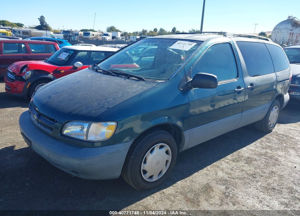 1998 TOYOTA SIENNA LE VIN: 4T3ZF13C7WU036810