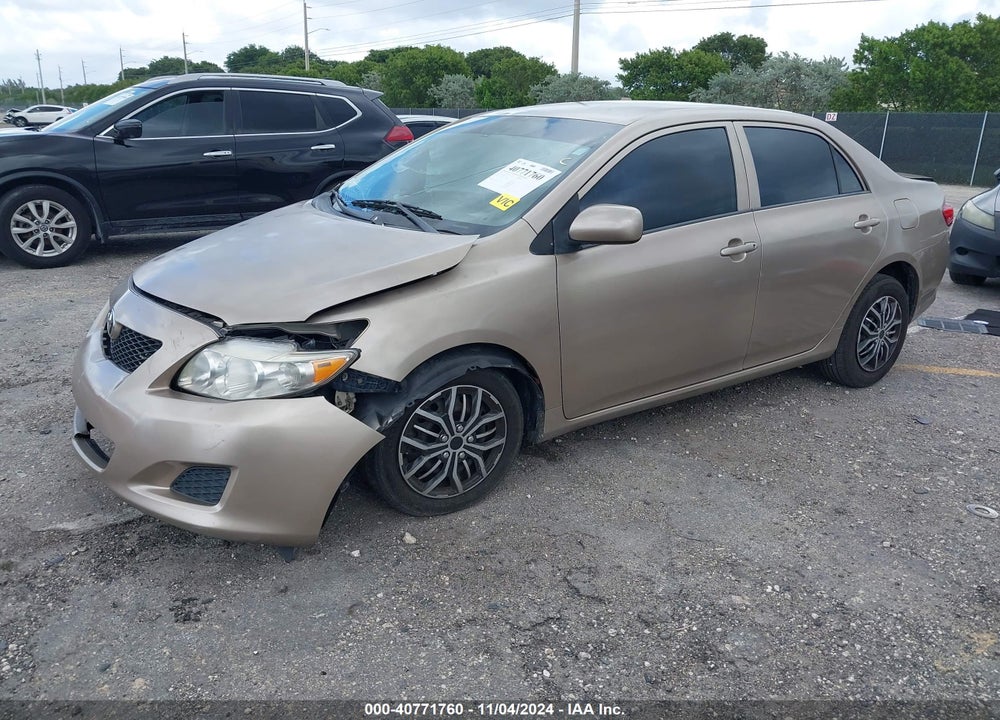 2009 TOYOTA COROLLA LE VIN: 1NXBU40E79Z113073