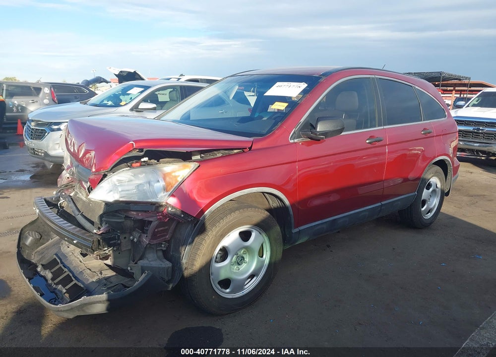 2008 HONDA CR-V LX VIN: JHLRE38368C049760