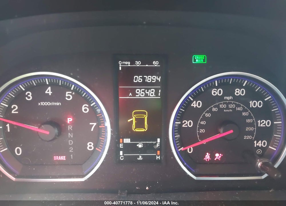 2008 HONDA CR-V LX VIN: JHLRE38368C049760