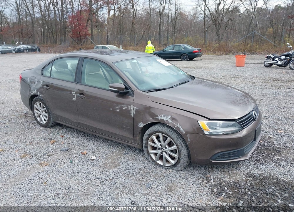 2012 VOLKSWAGEN JETTA 2.5L SE VIN: 3VWDP7AJ0CM402967