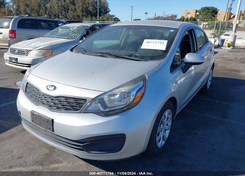 2015 KIA RIO LX VIN: KNADM4A38F6502750