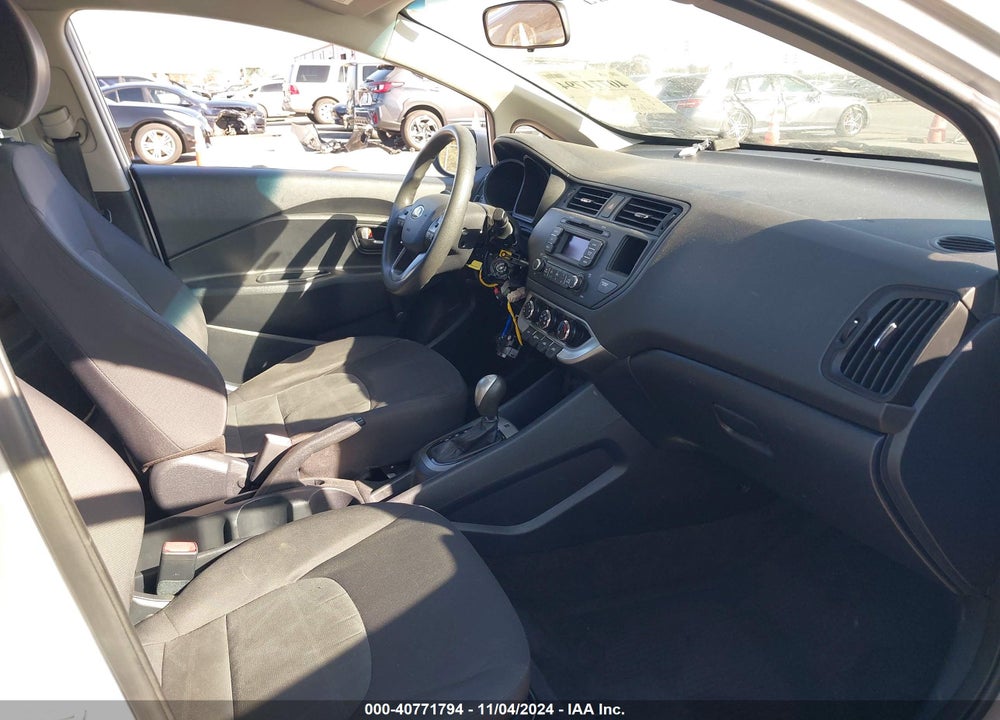 2015 KIA RIO LX VIN: KNADM4A38F6502750