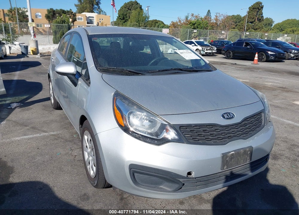 2015 KIA RIO LX VIN: KNADM4A38F6502750