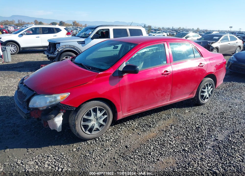 2009 TOYOTA COROLLA LE VIN: 1NXBU40E19Z069412