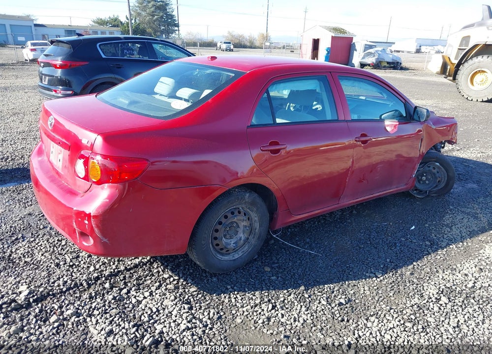 2009 TOYOTA COROLLA LE VIN: 1NXBU40E19Z069412