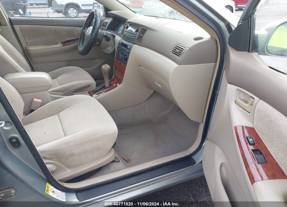 2003 TOYOTA COROLLA LE VIN: 1NXBR38E53Z017420