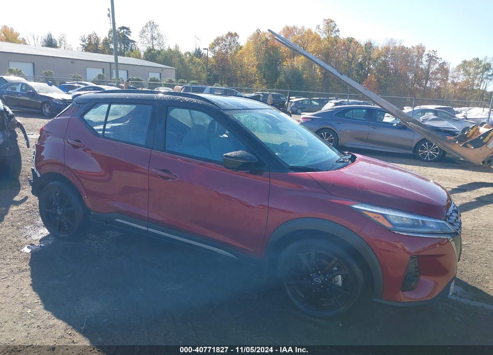 2022 NISSAN KICKS SR XTRONIC CVT VIN: 3N1CP5DV4NL528780