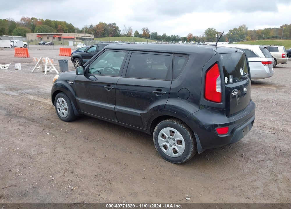 2013 KIA SOUL VIN: KNDJT2A55D7603458