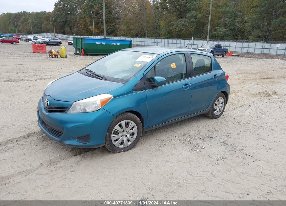 2012 TOYOTA YARIS LE VIN: JTDKTUD31CD514254