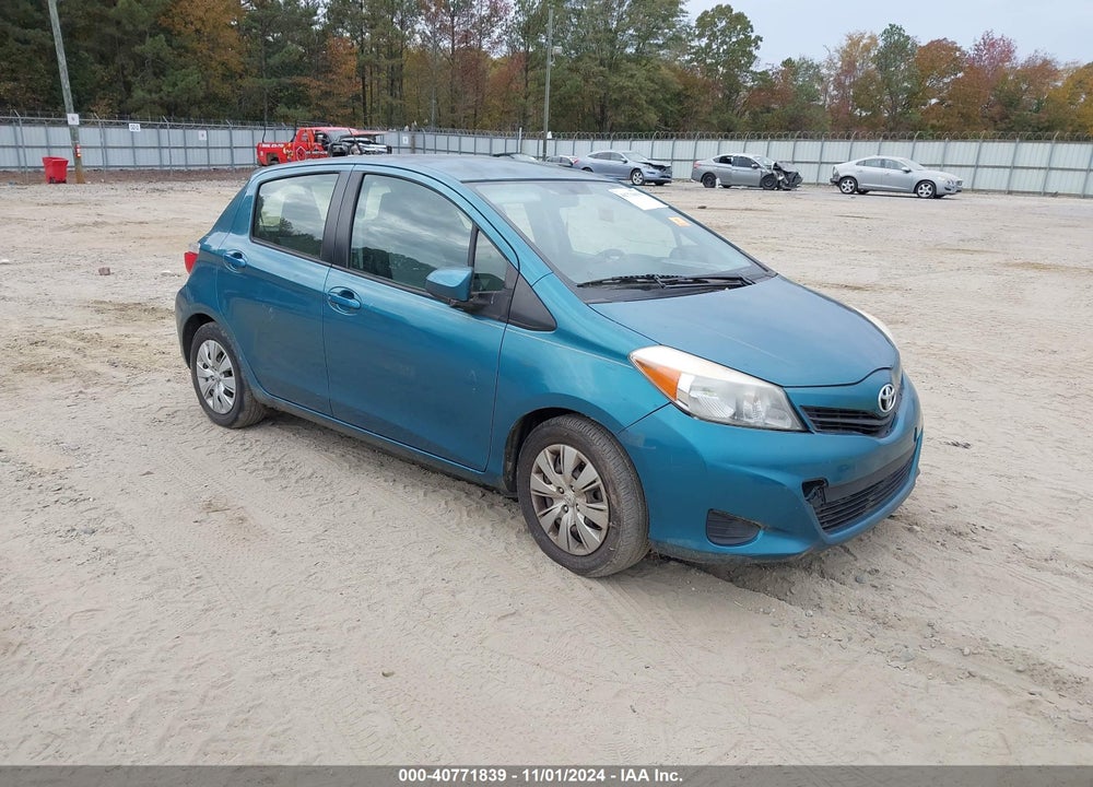 2012 TOYOTA YARIS LE VIN: JTDKTUD31CD514254