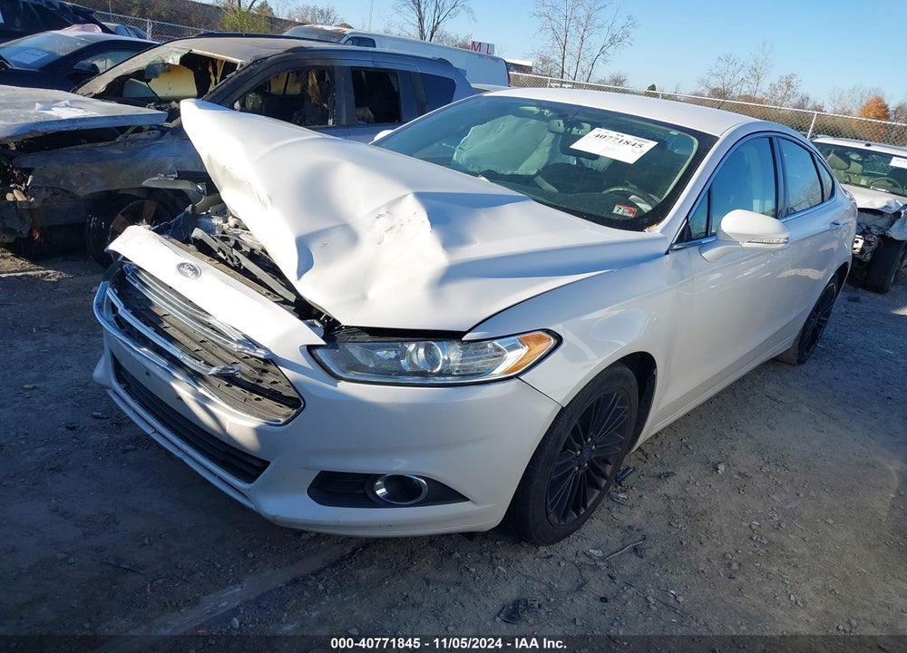 2016 FORD FUSION SE VIN: 3FA6P0HD2GR278525