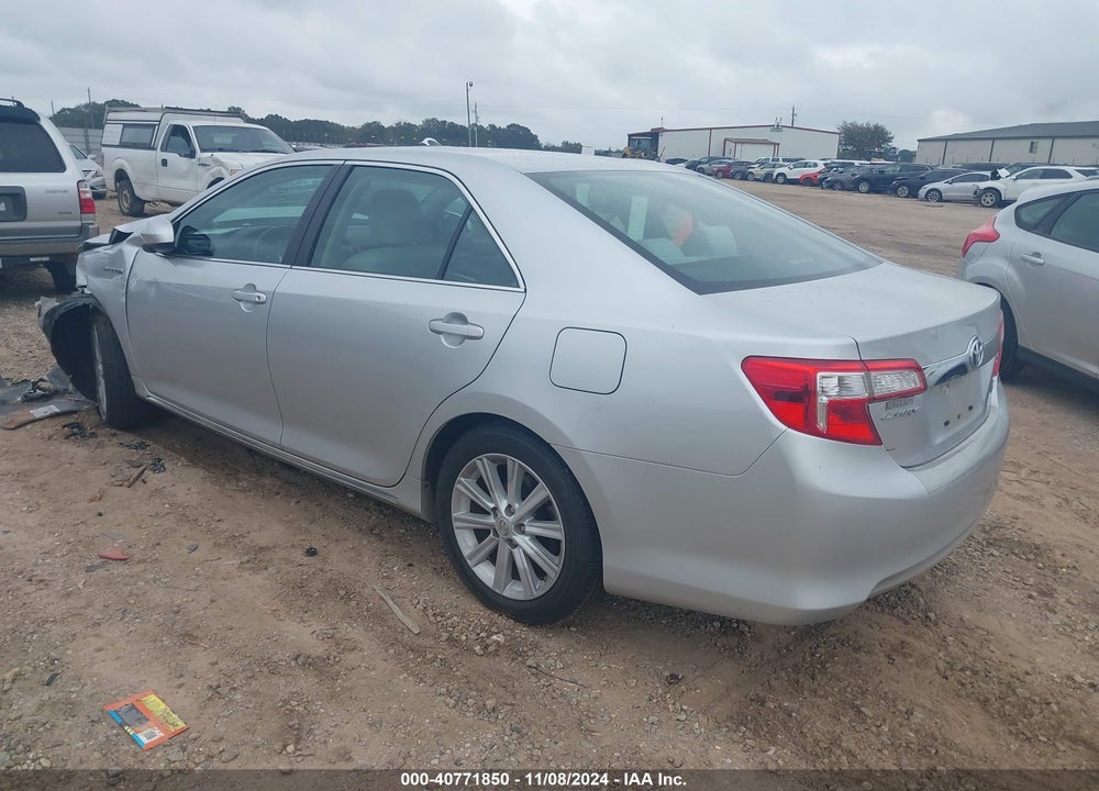 2013 TOYOTA CAMRY HYBRID XLE VIN: 4T1BD1FK6DU081236