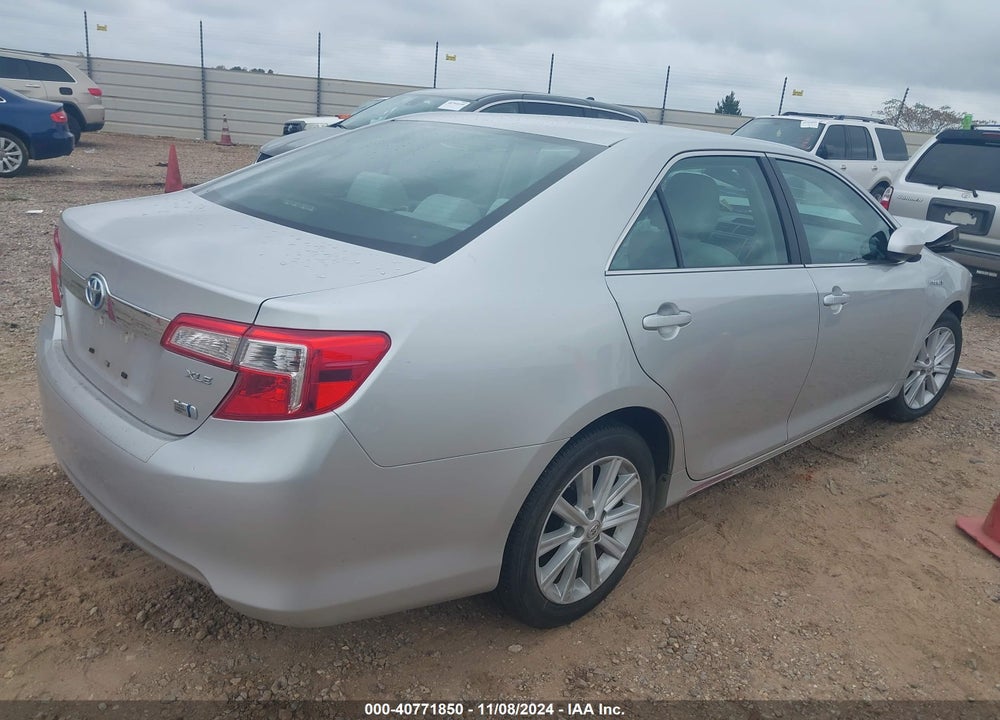 2013 TOYOTA CAMRY HYBRID XLE VIN: 4T1BD1FK6DU081236