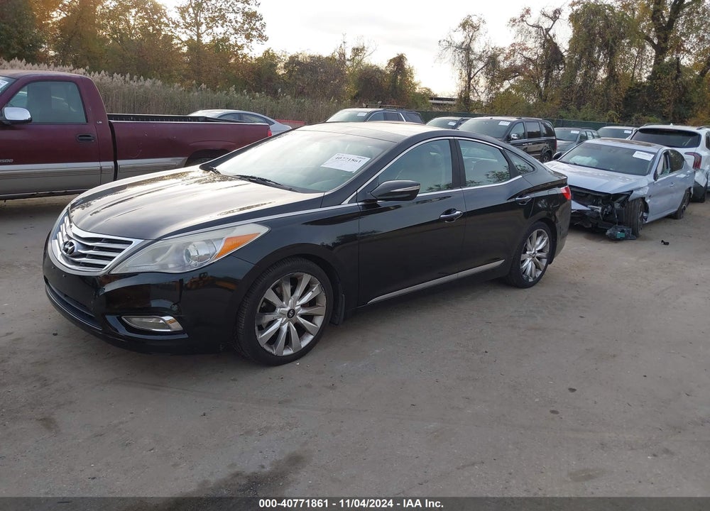 2012 HYUNDAI AZERA VIN: KMHFH4JG8CA192767