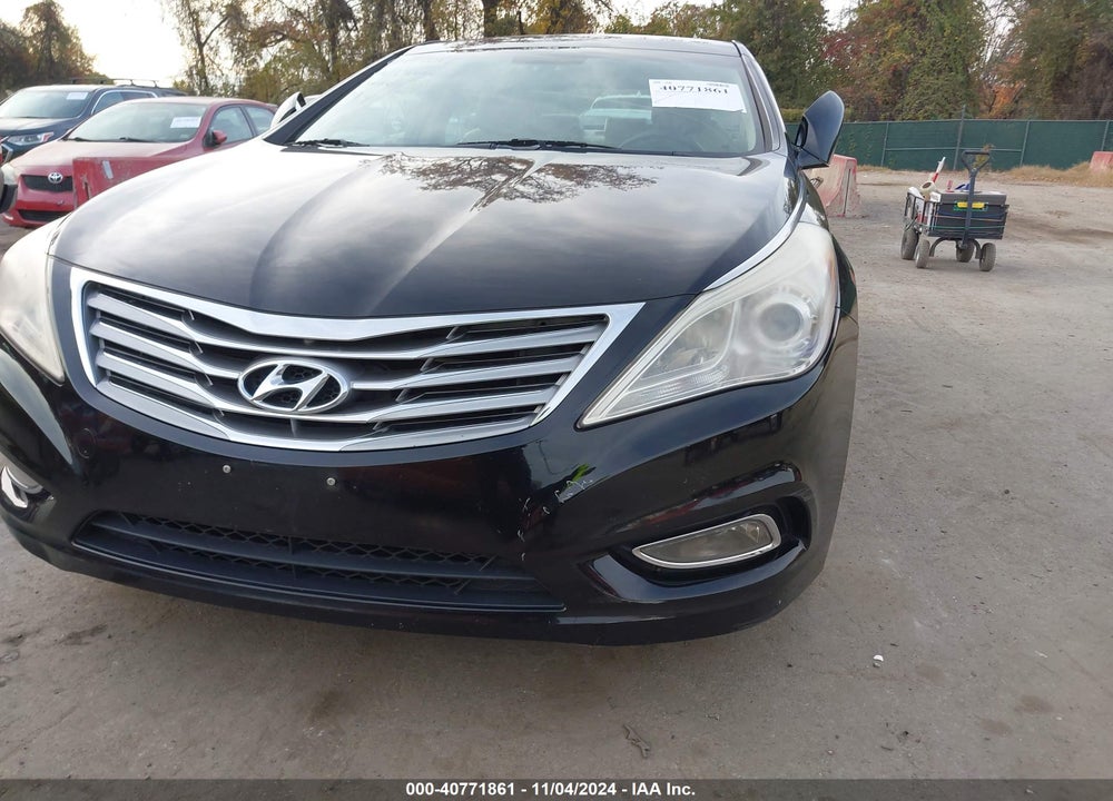2012 HYUNDAI AZERA VIN: KMHFH4JG8CA192767
