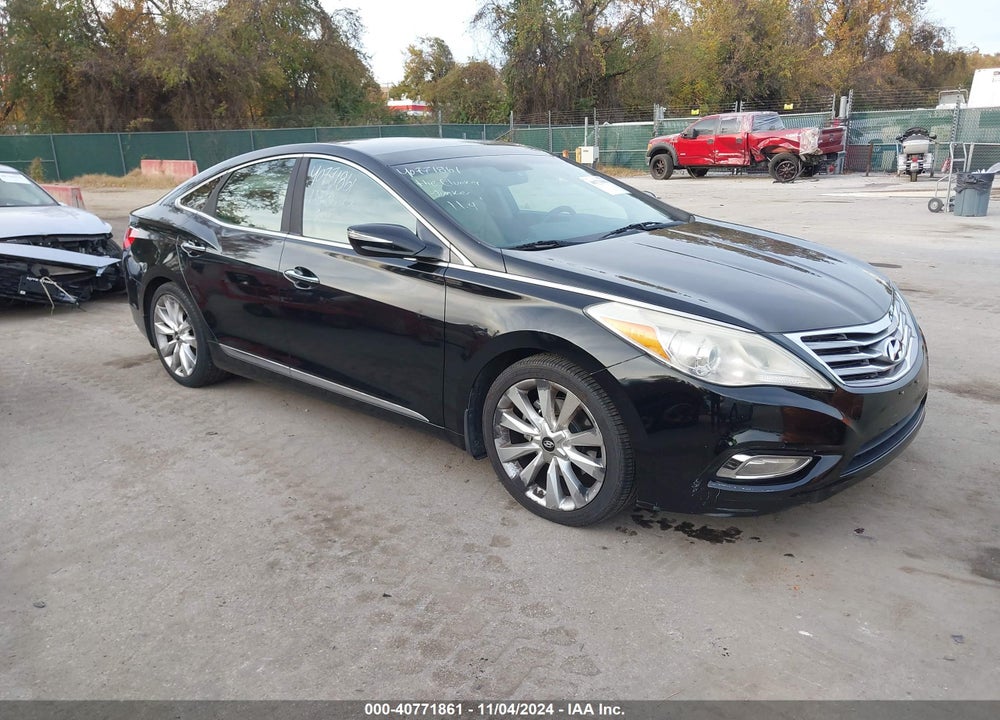 2012 HYUNDAI AZERA VIN: KMHFH4JG8CA192767