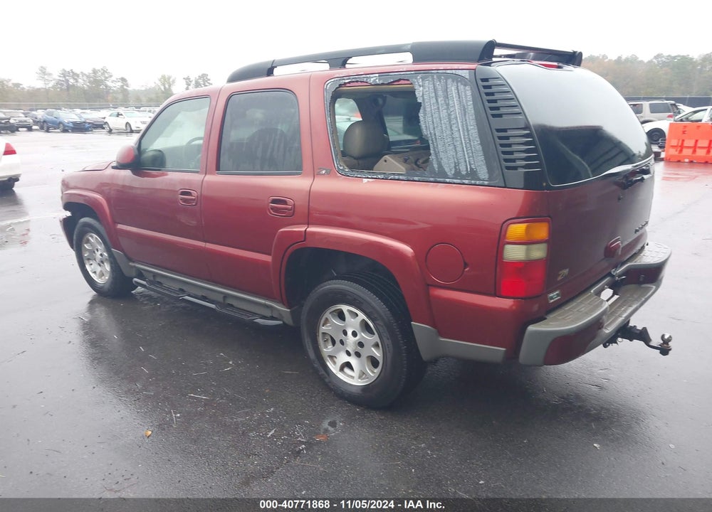 2003 CHEVROLET TAHOE Z71 VIN: 1GNEK13Z93R221927