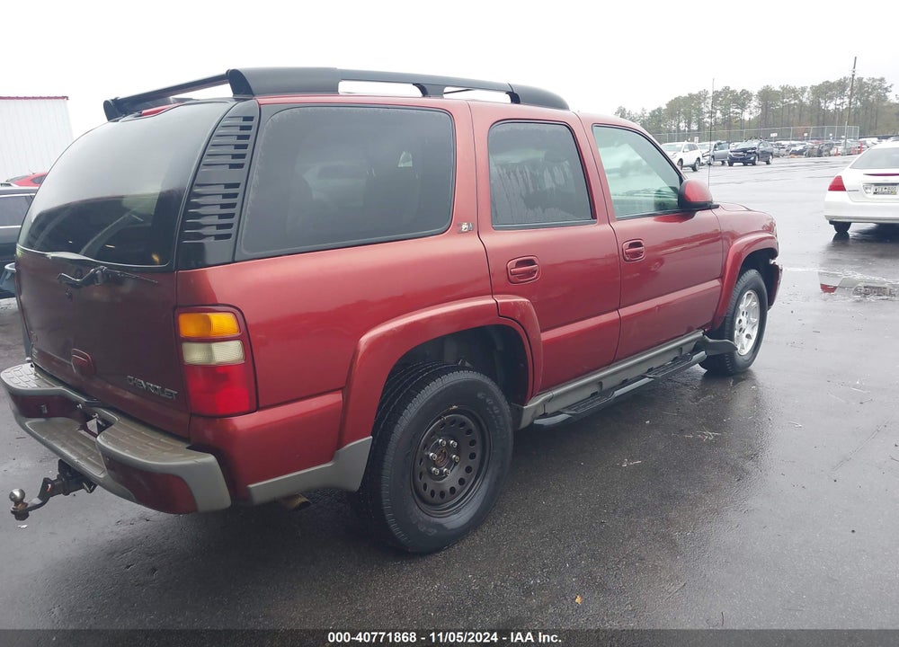 2003 CHEVROLET TAHOE Z71 VIN: 1GNEK13Z93R221927