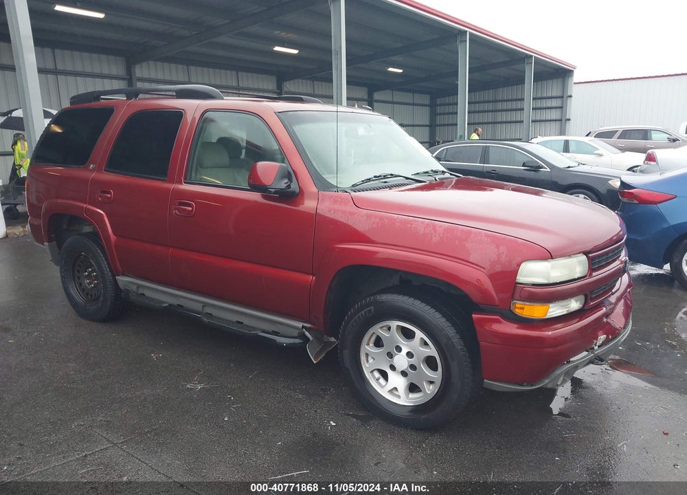 2003 CHEVROLET TAHOE Z71 VIN: 1GNEK13Z93R221927