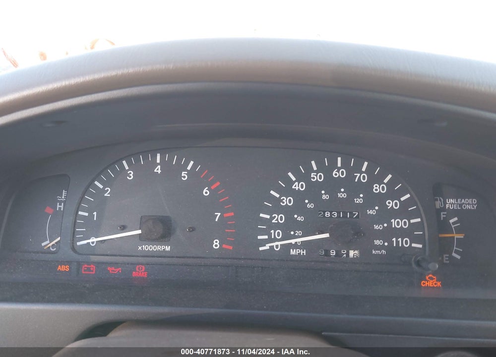 1995 TOYOTA TACOMA XTRACAB VIN: 4TAVN53F6SZ000776