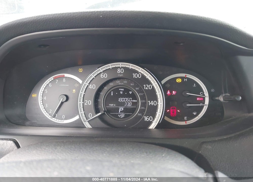 2015 HONDA ACCORD EX VIN: 1HGCR2F75FA169938