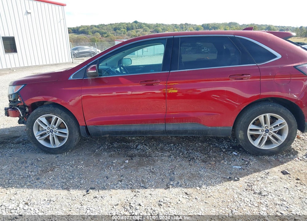 2015 FORD EDGE SEL VIN: 2FMTK4J88FBB94928