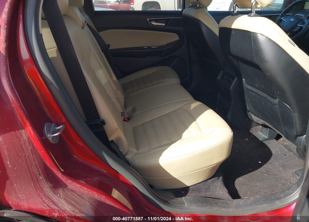 2015 FORD EDGE SEL VIN: 2FMTK4J88FBB94928
