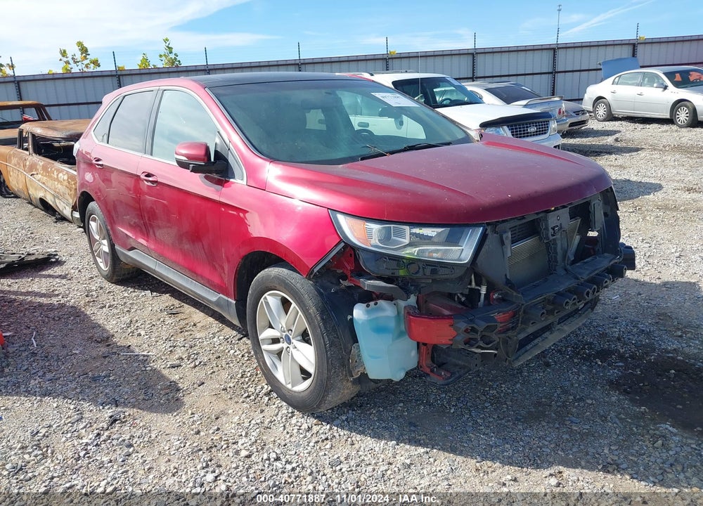 2015 FORD EDGE SEL VIN: 2FMTK4J88FBB94928