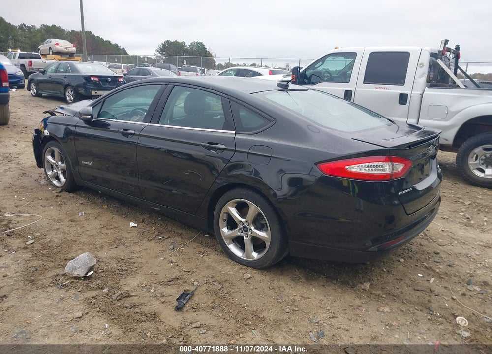 2013 FORD FUSION HYBRID SE VIN: 3FA6P0LU1DR271133