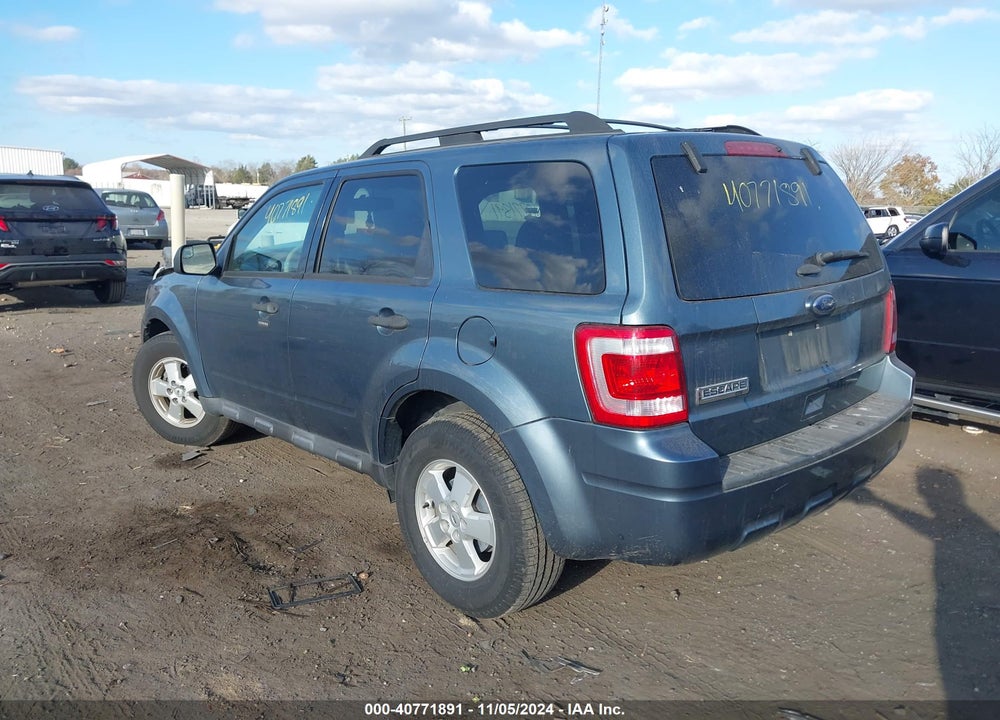2011 FORD ESCAPE XLT VIN: 1FMCU0D75BKA91259