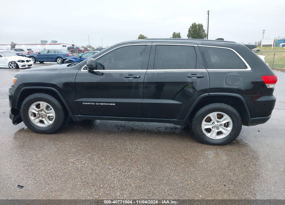2014 JEEP GRAND CHEROKEE LAREDO VIN: 1C4RJFAG1EC341853