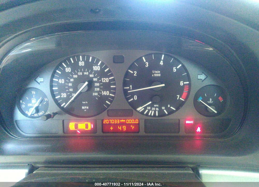 1999 BMW 5 SERIES 528I VIN: WBADM533XXBY16492