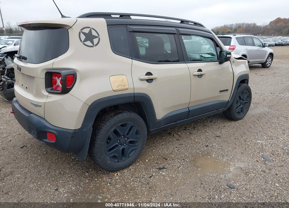 2017 JEEP RENEGADE DESERTHAWK 4X4 VIN: ZACCJBCB4HPE92914