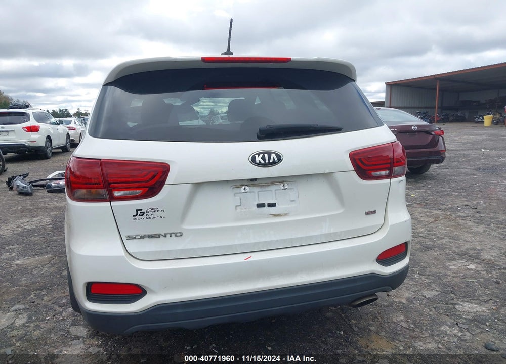2020 KIA SORENTO 2.4L L VIN: 5XYPG4A37LG675417
