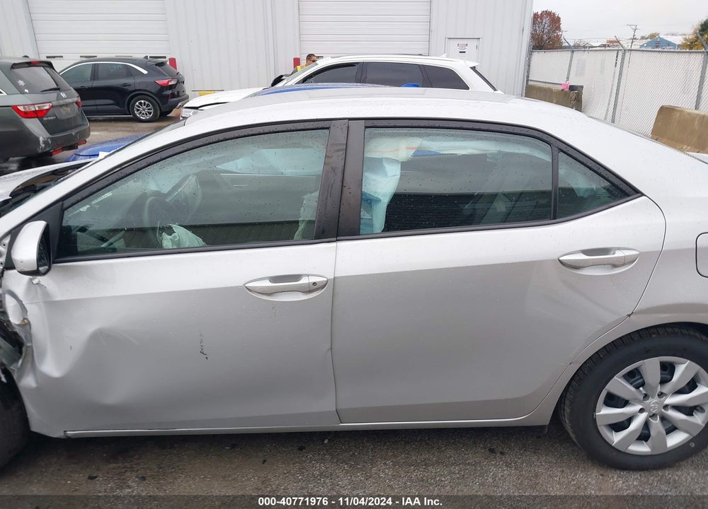 2015 TOYOTA COROLLA LE VIN: 2T1BURHE8FC332087