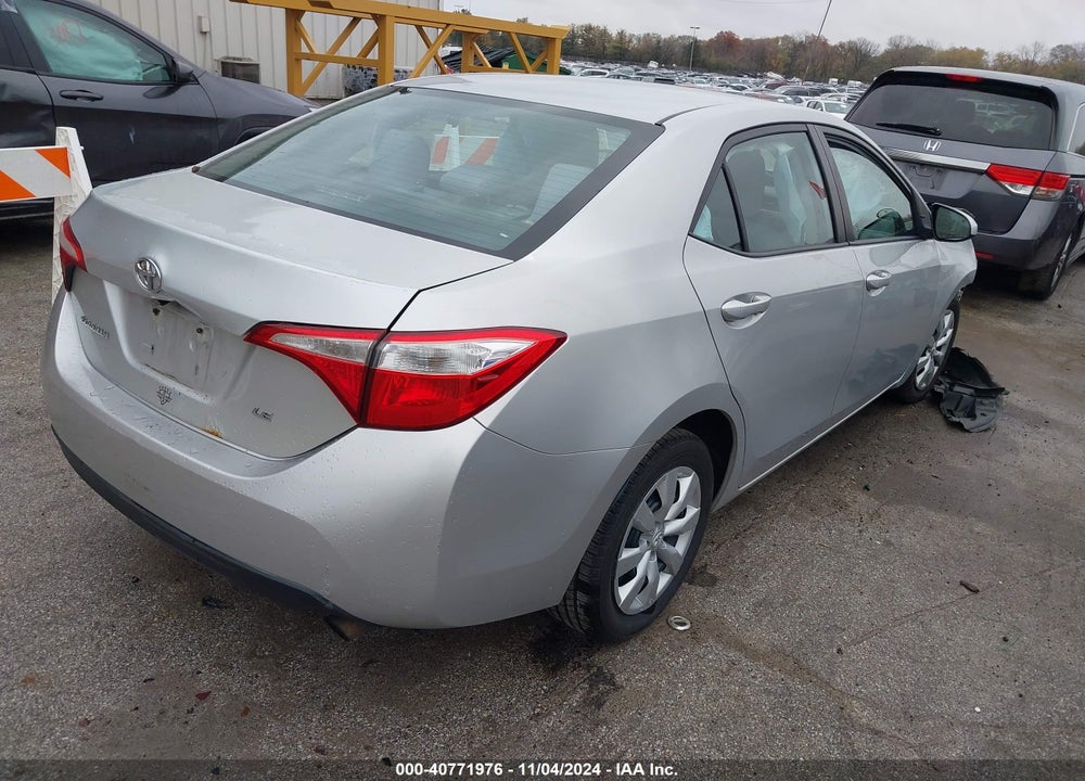 2015 TOYOTA COROLLA LE VIN: 2T1BURHE8FC332087