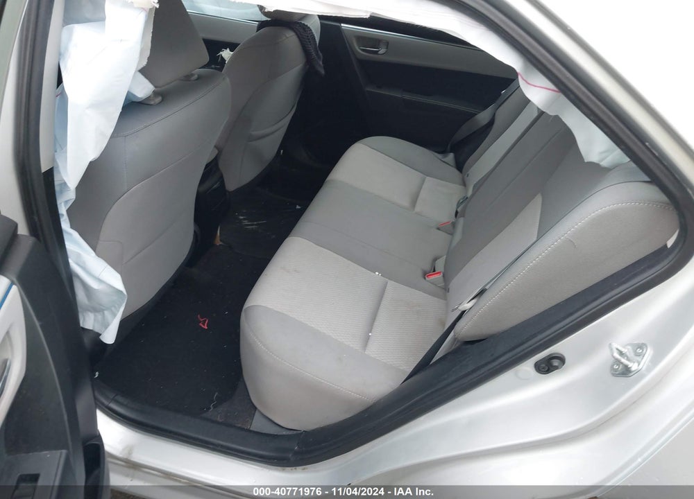 2015 TOYOTA COROLLA LE VIN: 2T1BURHE8FC332087