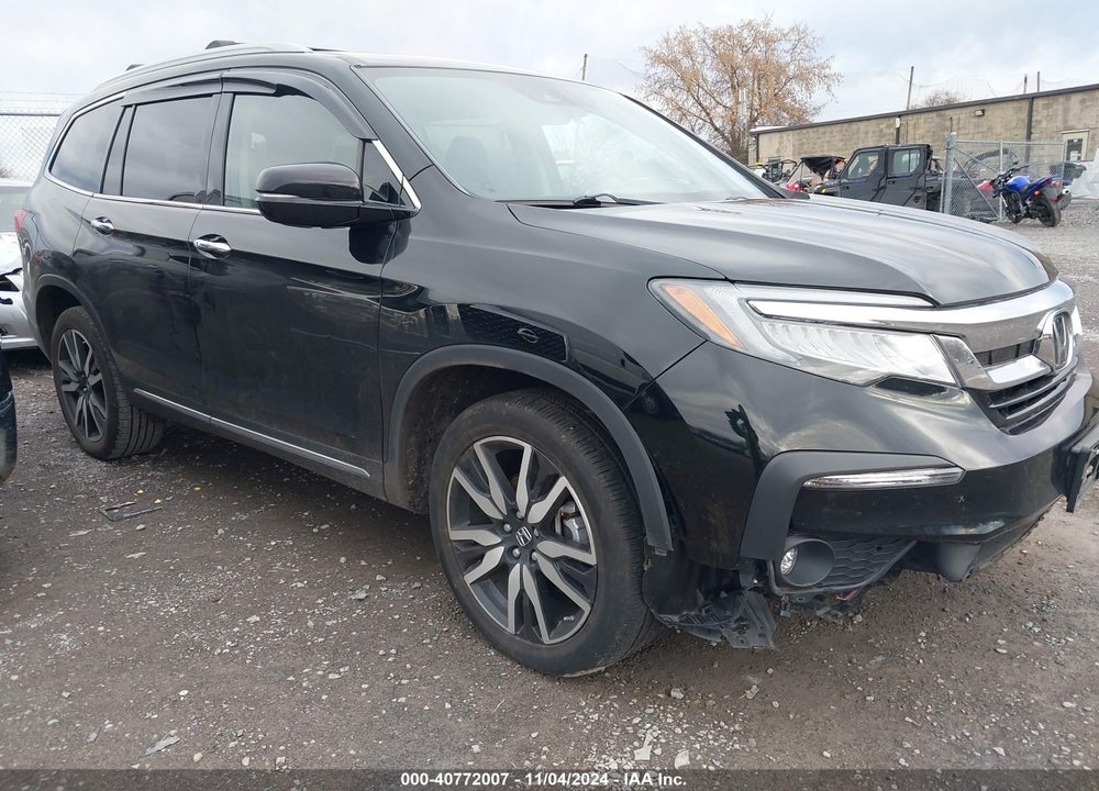 2022 HONDA PILOT AWD TOURING 8 PASSENGER VIN: 5FNYF6H98NB001607