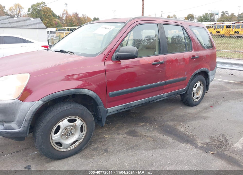 2002 HONDA CR-V LX VIN: JHLRD68452C008895