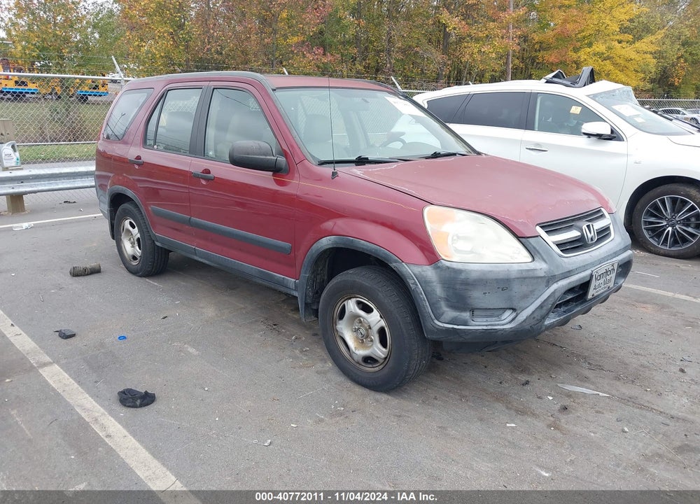2002 HONDA CR-V LX VIN: JHLRD68452C008895