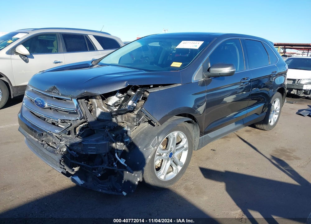 2018 FORD EDGE TITANIUM VIN: 2FMPK3K9XJBB19966
