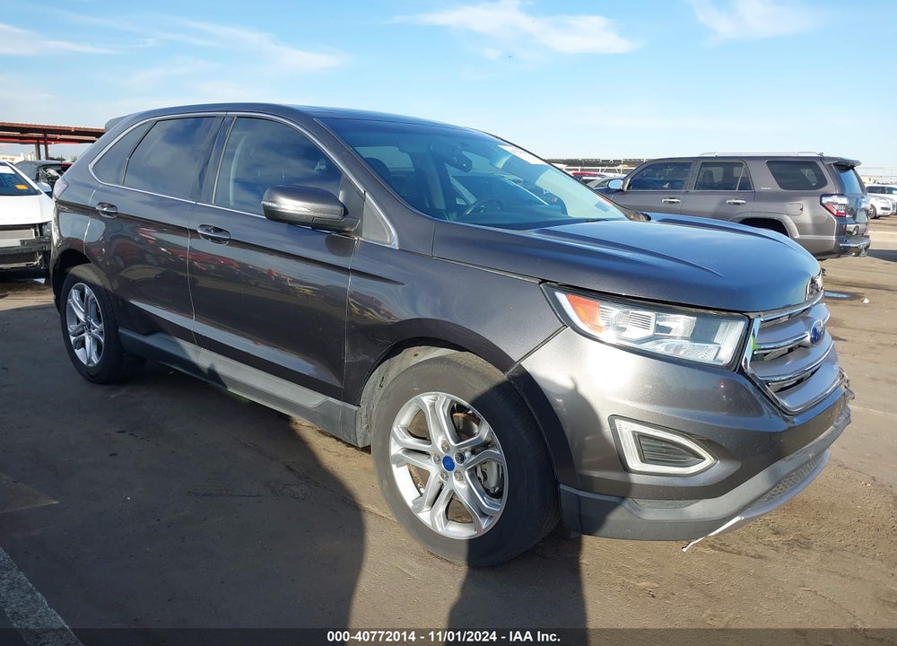 2018 FORD EDGE TITANIUM VIN: 2FMPK3K9XJBB19966