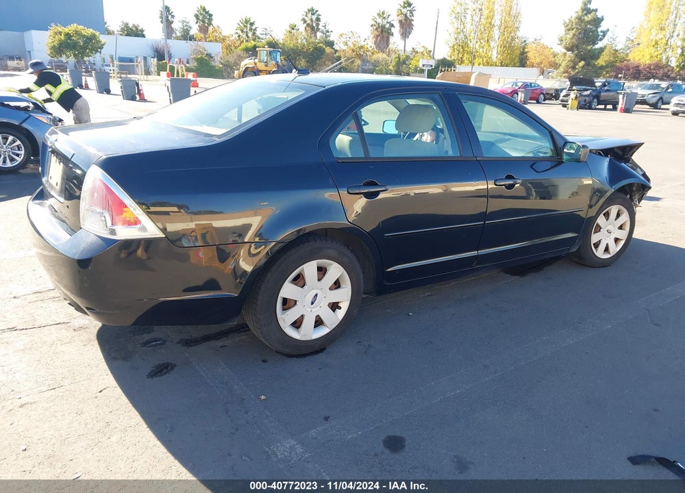 2008 FORD FUSION S VIN: 3FAHP06Z18R141486